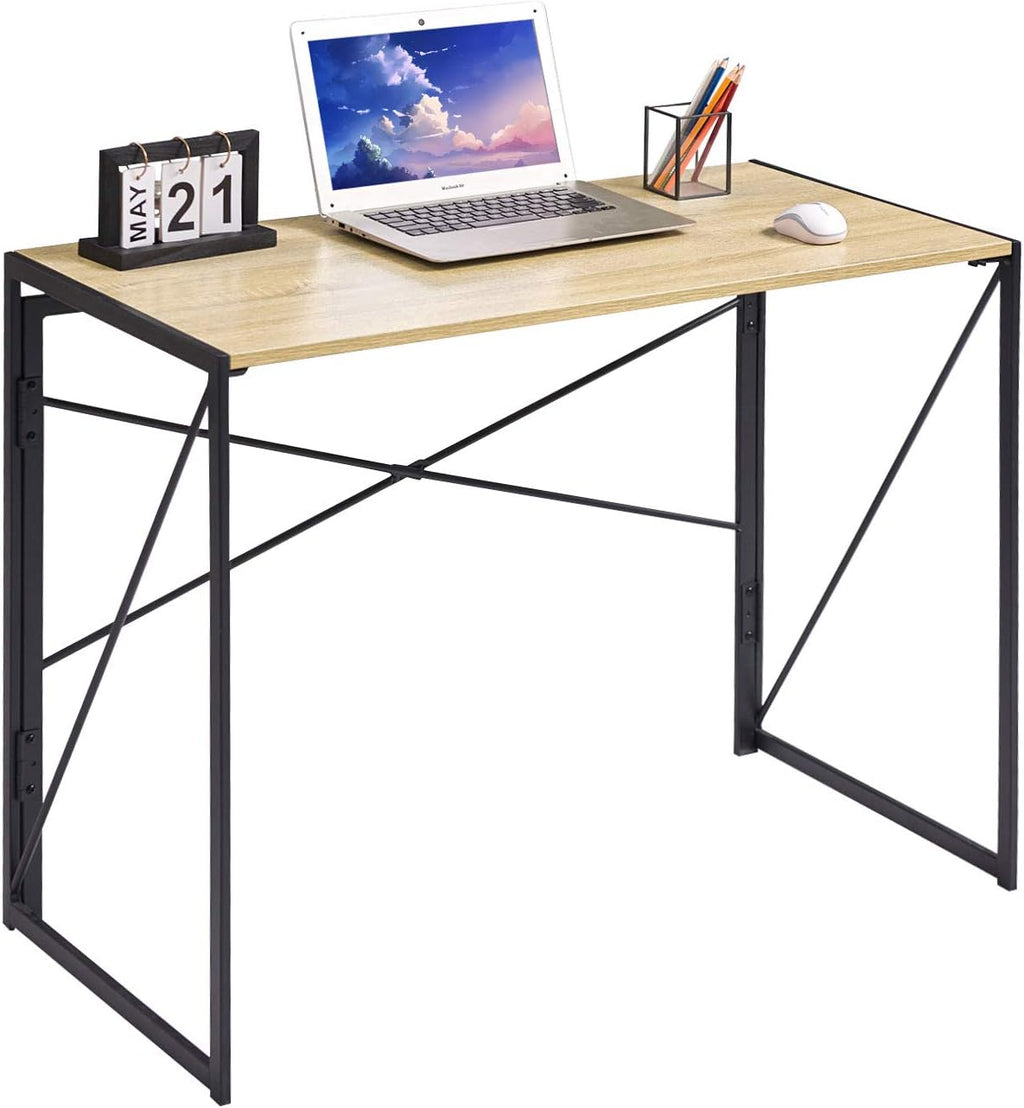 Brown Pack of 2 Folding Desk Q509