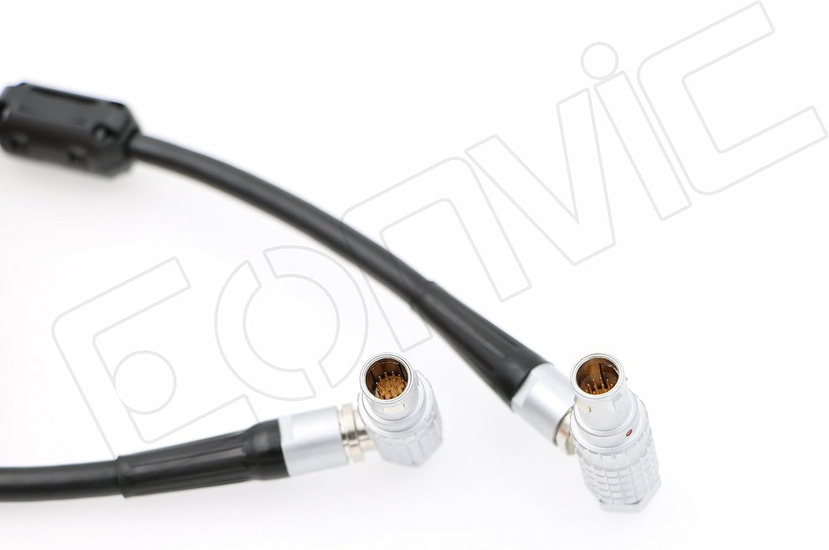 Right Angle 16 pin to 16 pin LCD/EVF Cable for Red Epic Camera M4076