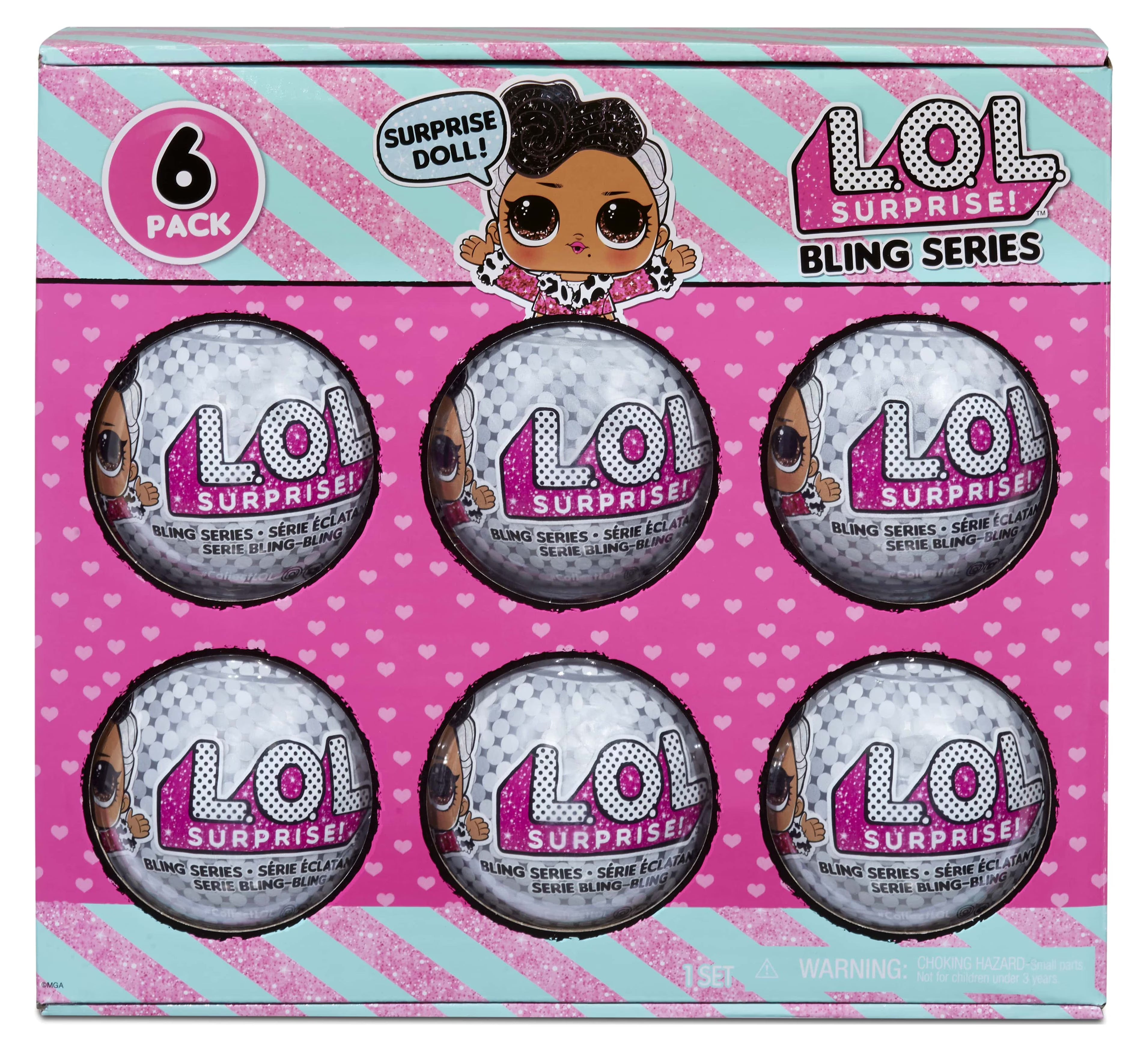 LOL Surprise Bling Tot 6pk A1202