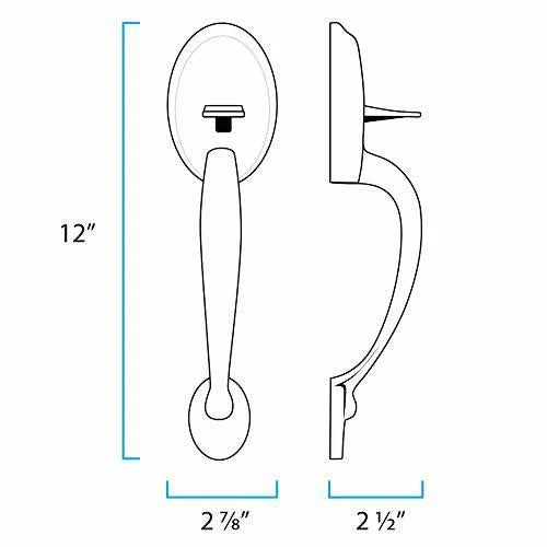Keyless Entry Deadbolt Lock with Keypad Door Knob K8368