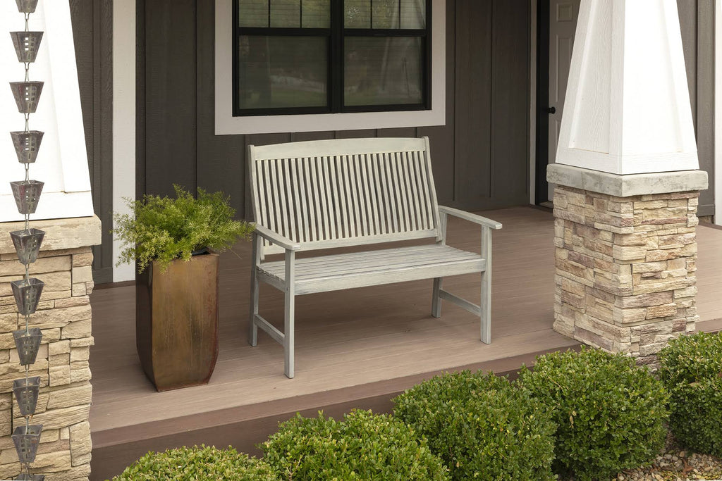 Gray Stationary Bench M325