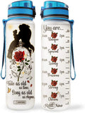 32oz Motivational Water Bottle with Time Marker K201386