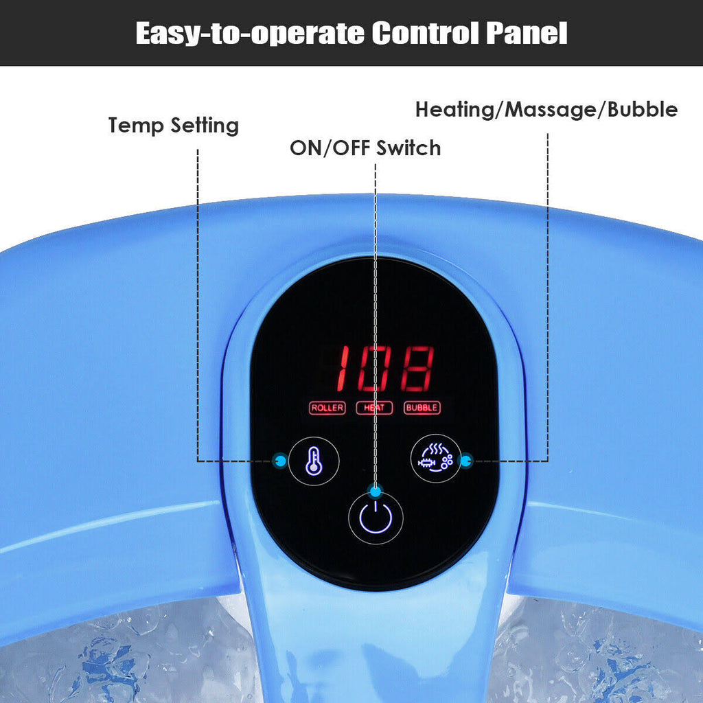 Blue Electric Foot Bath Massager K3033