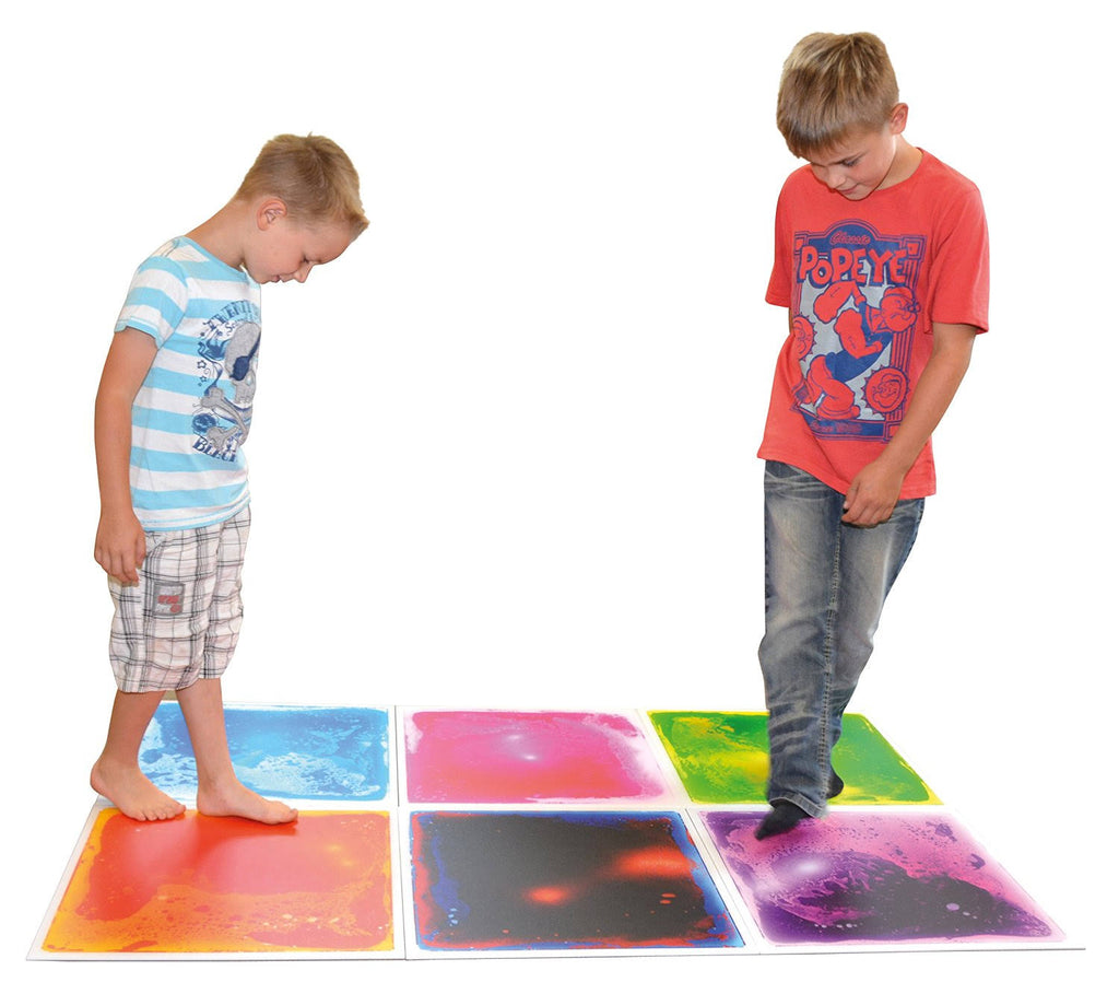Multi-Color Exercise Mat Set of 6 B68939
