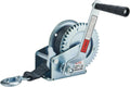 3500lbs Hand Winch with 32ft Red Strap, Pack of 2 F618741