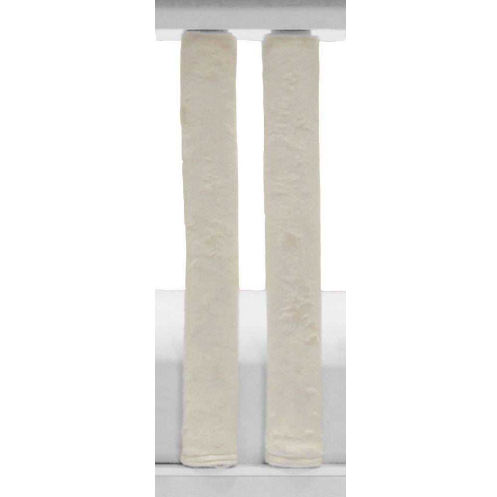 24 Piece Cream Minky Crib Liners J951303