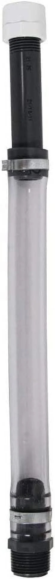 White 5-Gallon Racing Fuel Jug Utility Can Container with 14-Inch Hose M24992