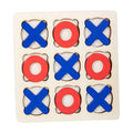 Wooden Tic Tac Toe Board Game T7980