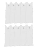 White Tank Undershirts, 10 Pack V837678