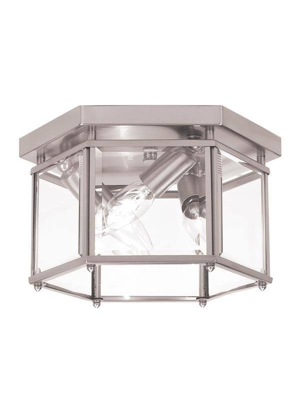 Three Light Ceiling Flush Mount H420