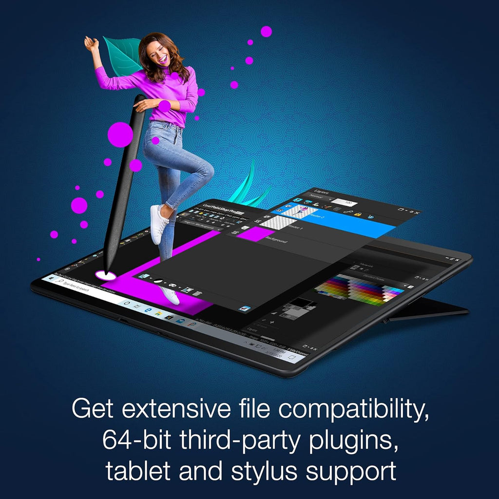 Photo Editing & Graphic Design Software with Creative Bundle F545475