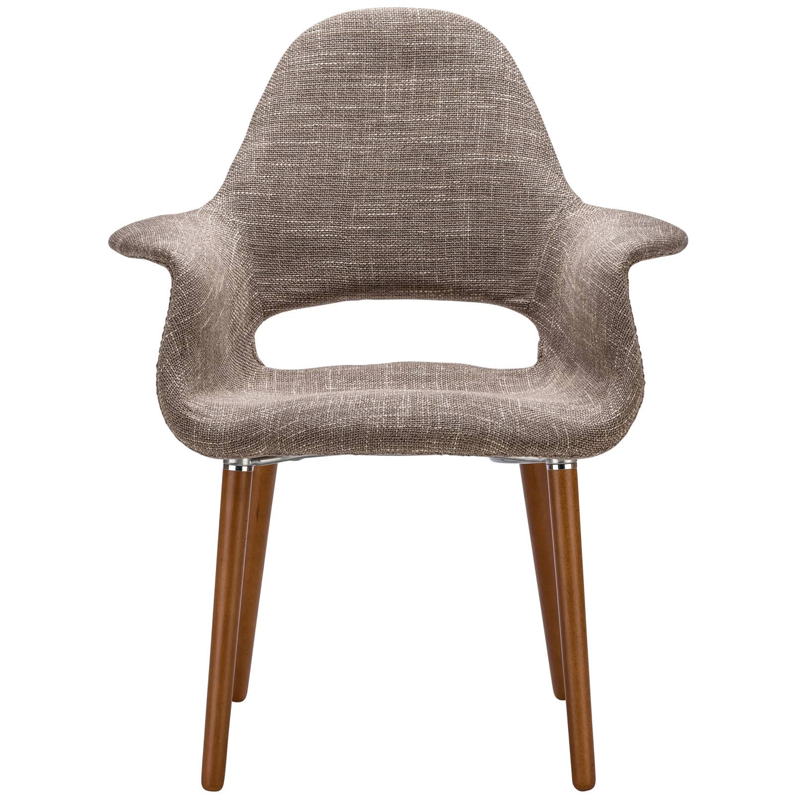 Taupe Fabric Seat Dining Chair (Set of 2) K59410