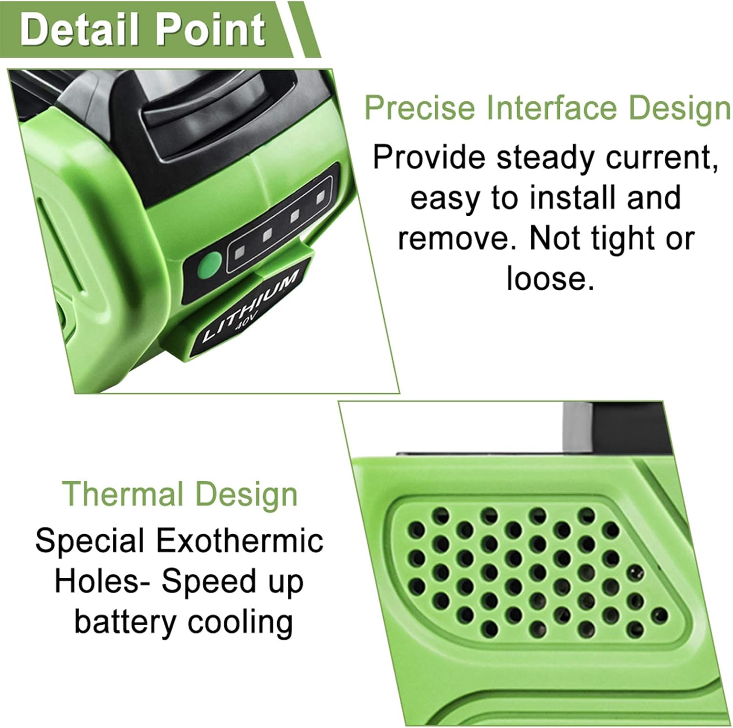 6000mAh 29472 Lithium Battery Pack of 2 I2047