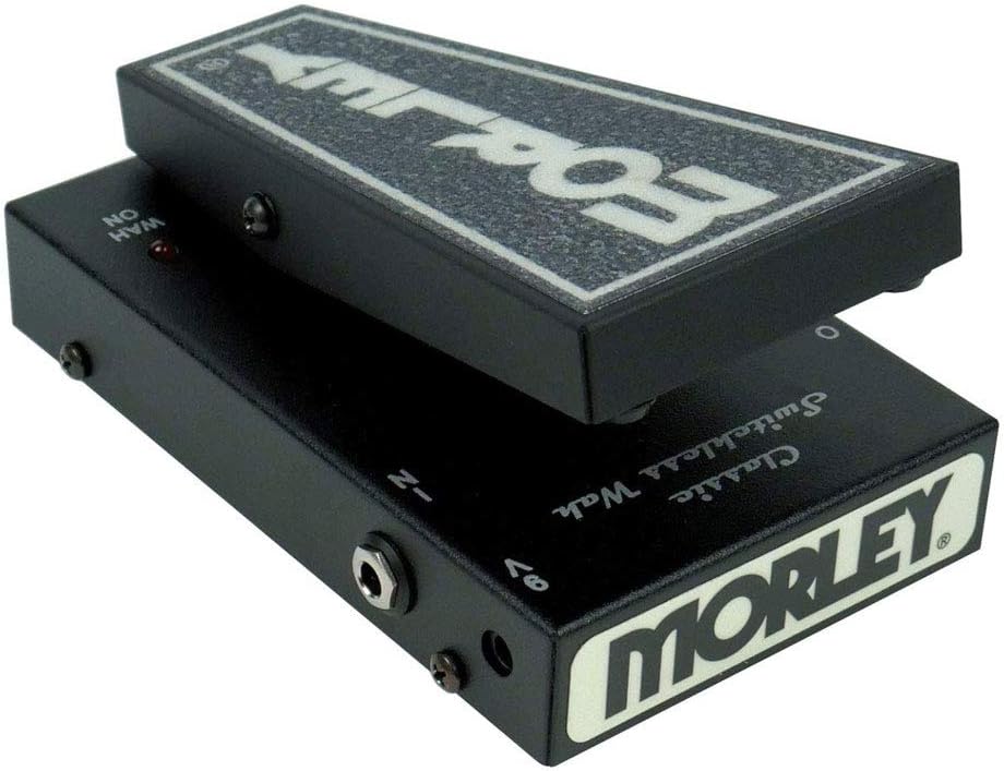Mini Classic Switchless WAH Pedal with 2x 6' Pro Phone to Phone (1/4) Cables Bundle P433290