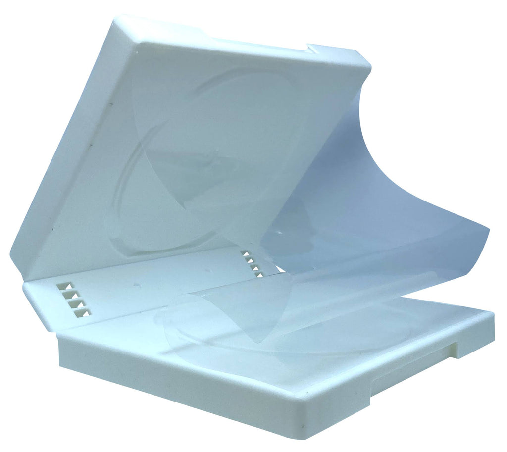 White 10 Disc DVD Cases M551066
