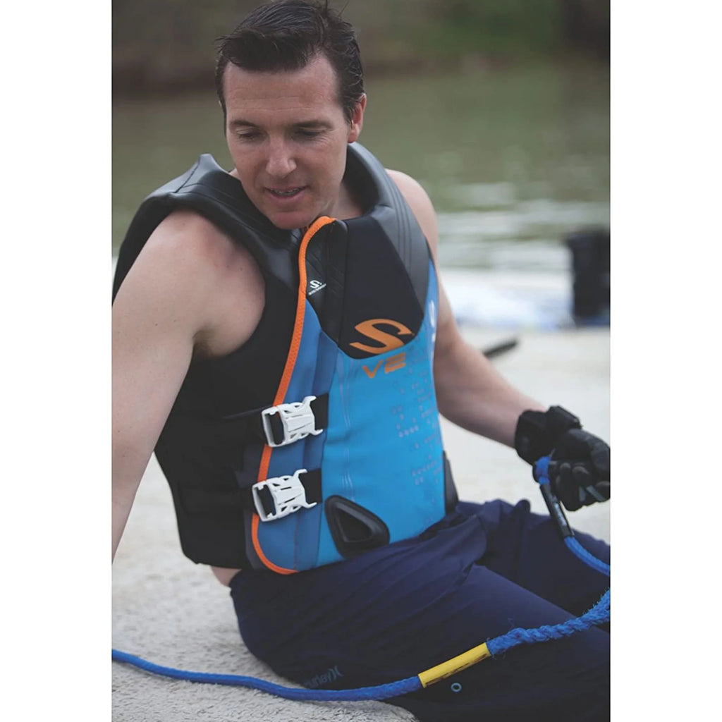Men's 2XL Blue Neoprene Life Jacket Vest F552881