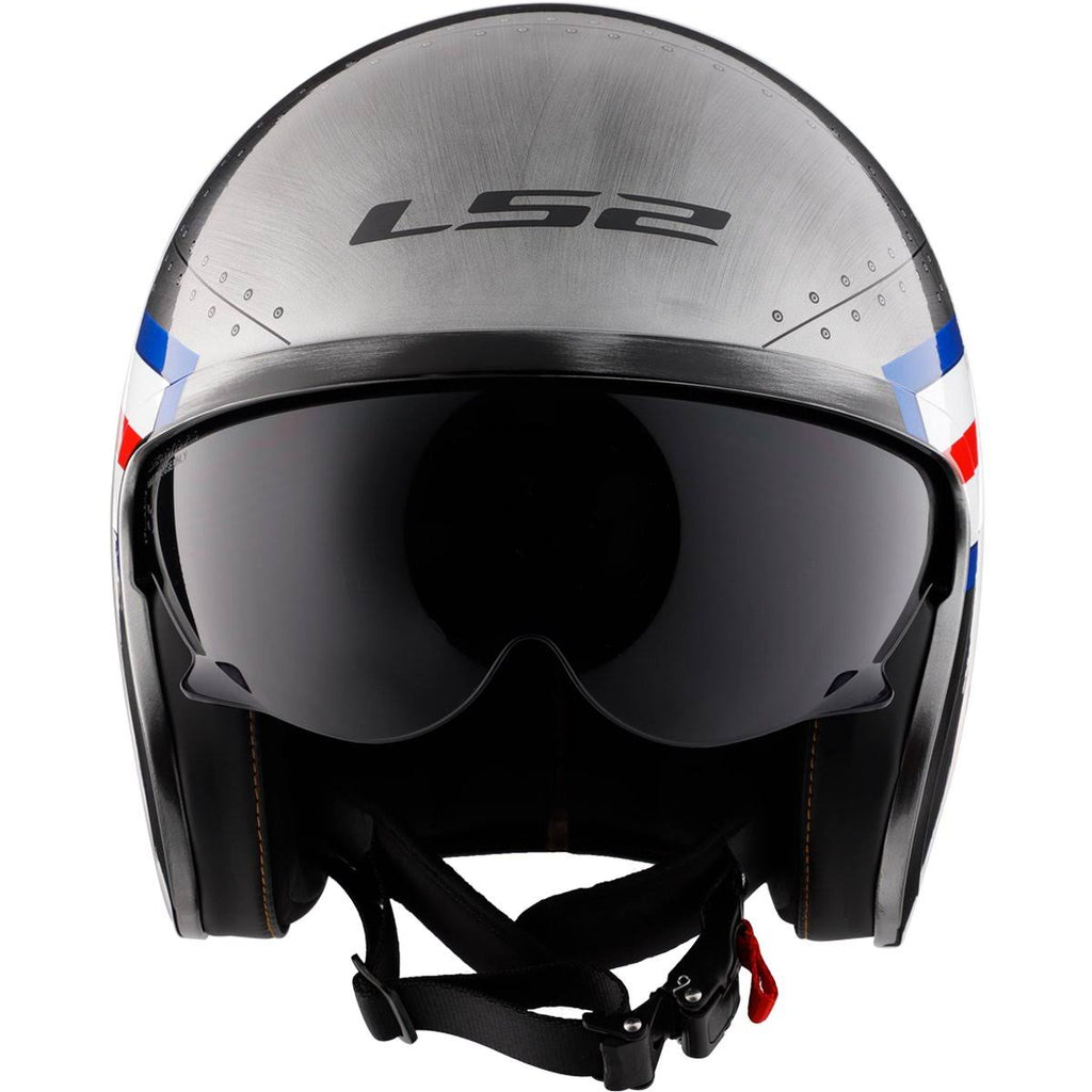 Brushed Alloy Adult Cruiser Helmet D95215