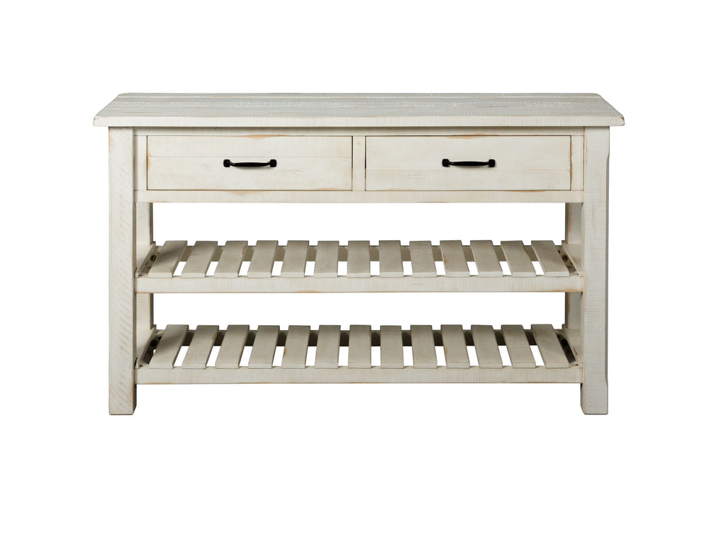 Antique White Sofa Table X2688