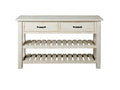 Antique White Sofa Table X2688