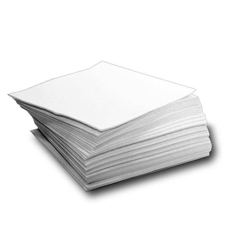 White Cleanroom Absorbent Pad 25/Box O948842