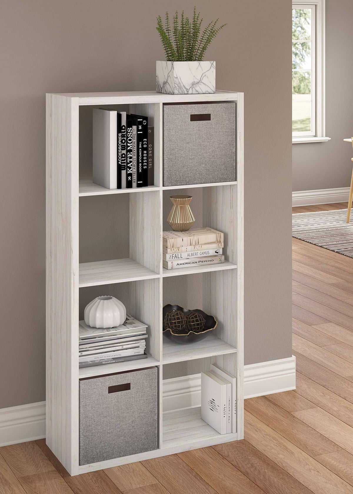 Brown Cube Bookcase S952439