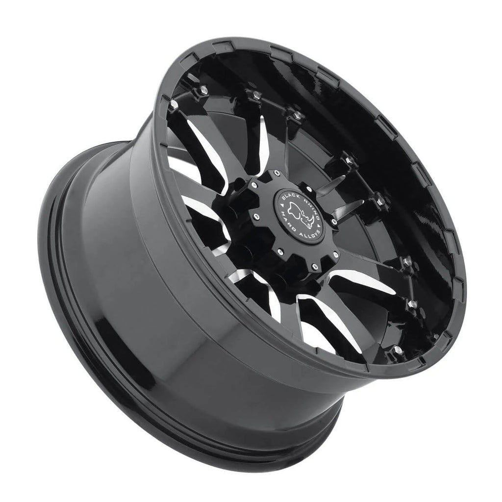 20x9 Gloss Black Wheel with 5x5.5 Bolt Pattern A343