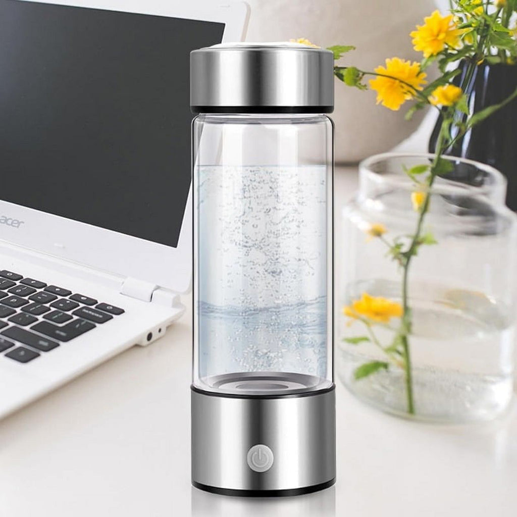 Blue Rechargeable Hydrogen Water Bottle F9635