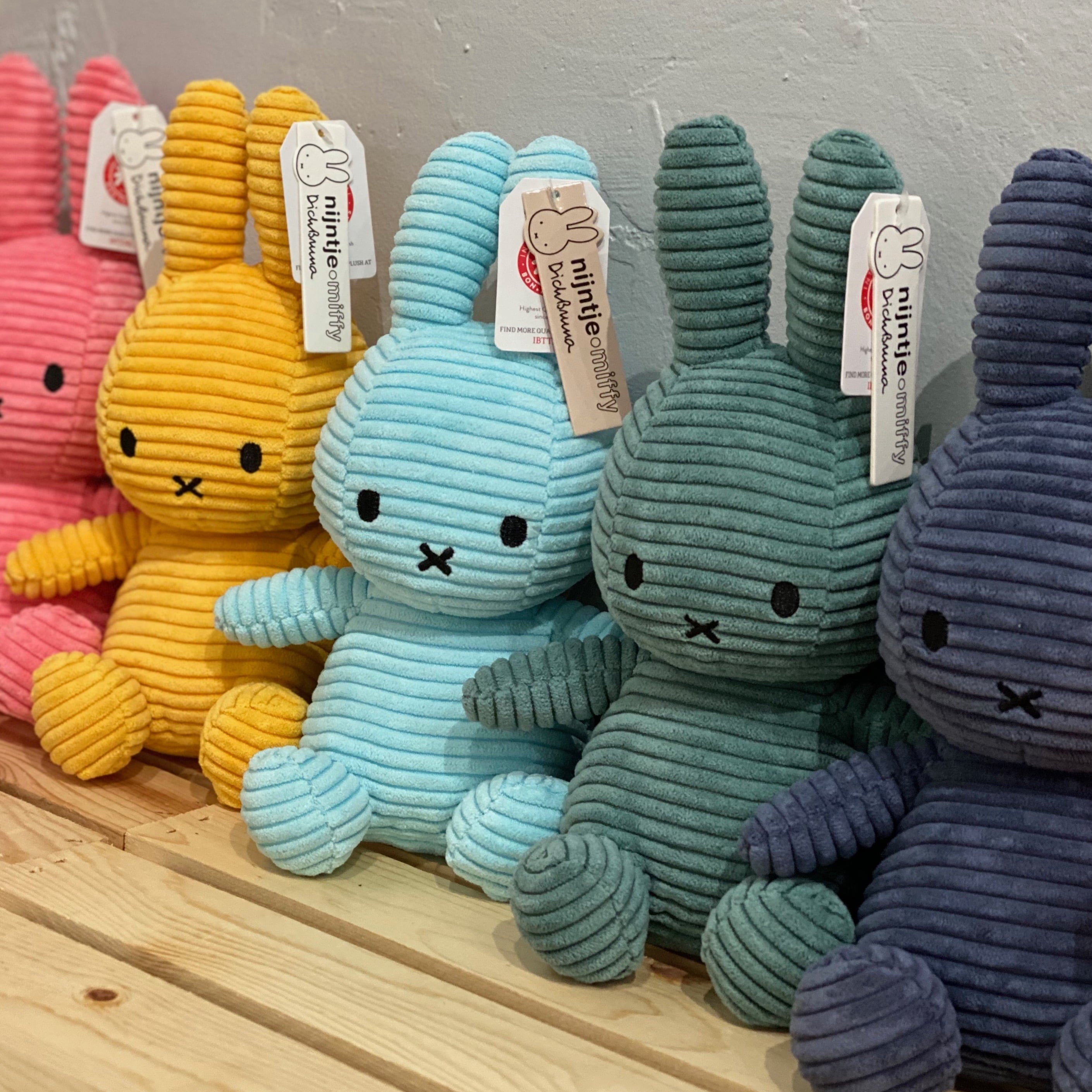 Corduroy Pink Plush Stuffed Bunny S845685
