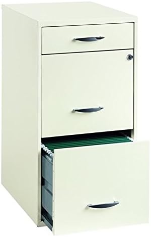 3 Drawer Metal File Cabinet in Charcoal B5733