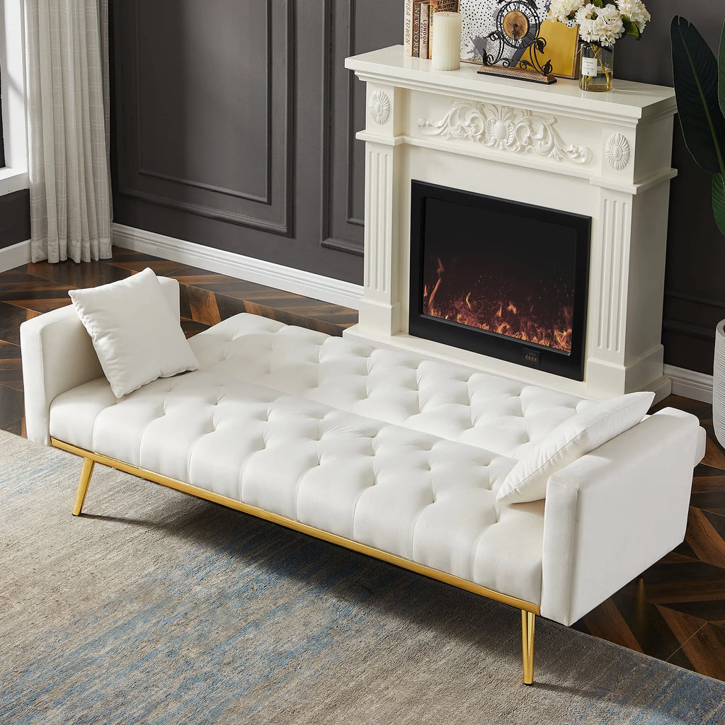 Convertible Folding Futon Sofa Bed G11949