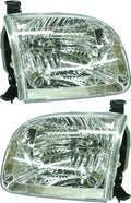 Headlight Set of 2 for 2001-2004 Toyota Sequoia/Tundra U38878