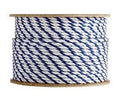 White Blue Polypropylene Rope C69564