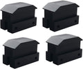 Billet Anodized Black Aluminum Jack Pads Pack of 2 A639494