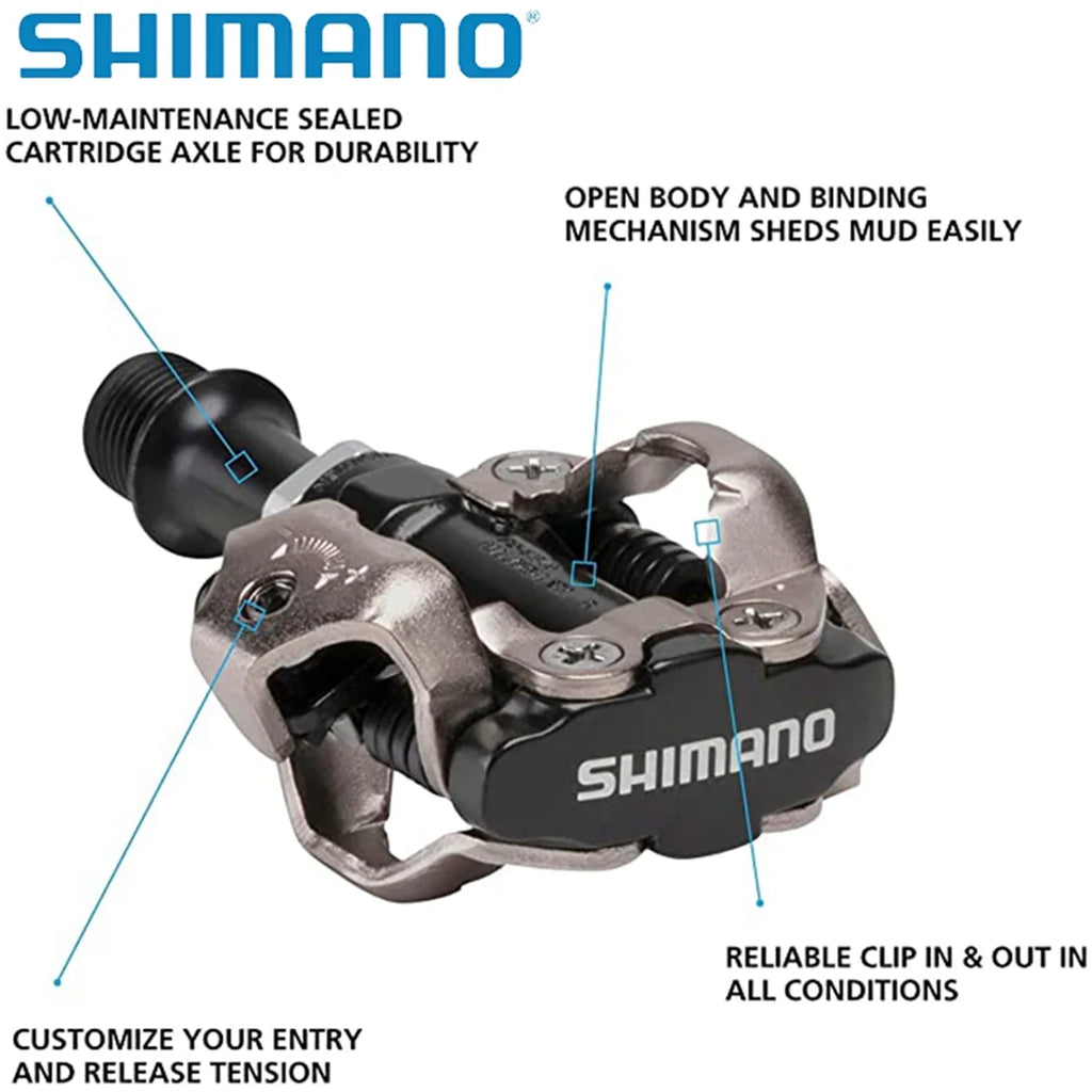 M540 SPD Clipless Pedals with SH51 Cleats N37299