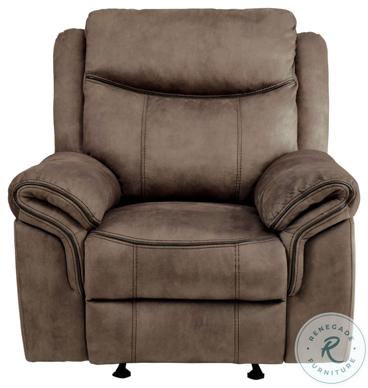 Brown Glider Reclining Chair W7672