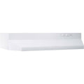 White Range Hood Insert with Light L9346