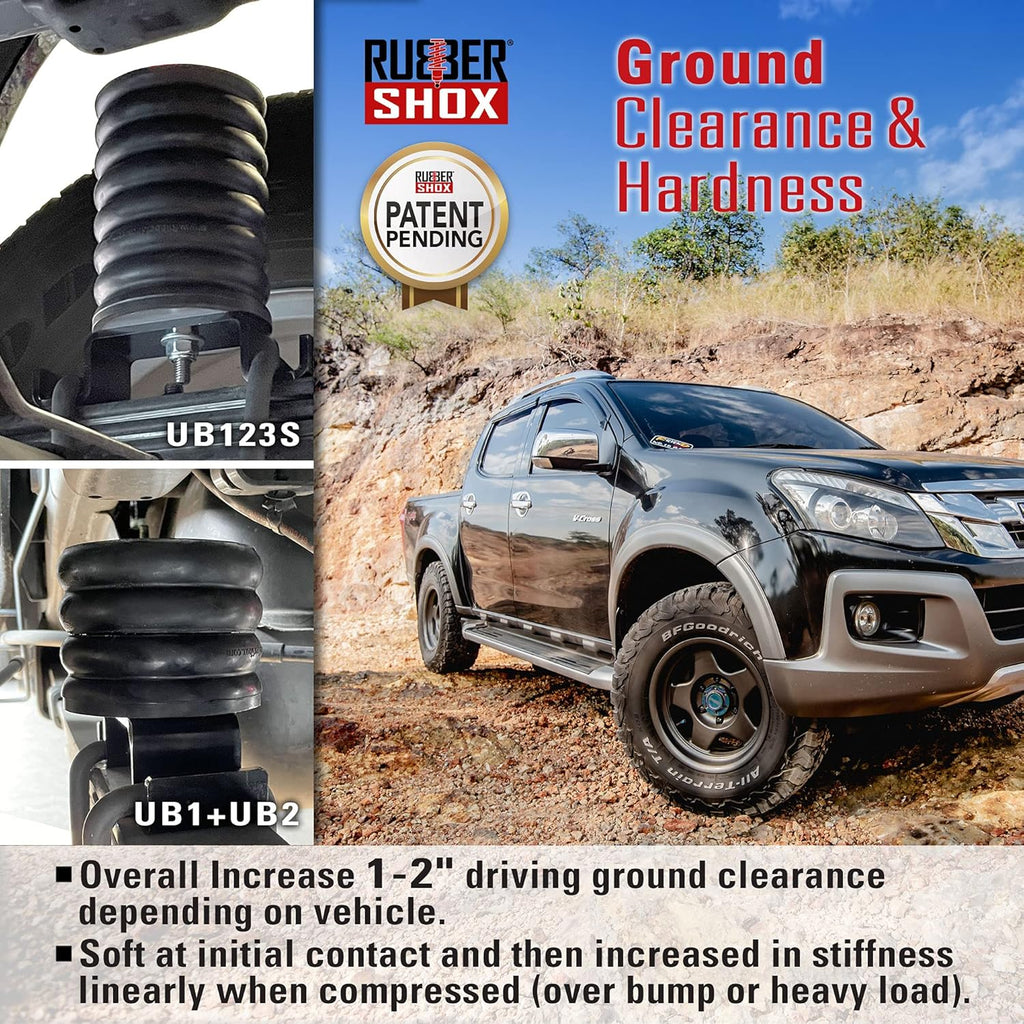 Universal Rubber Bump Stop for Truck and RV Suspension (2 pcs) (4") K8238