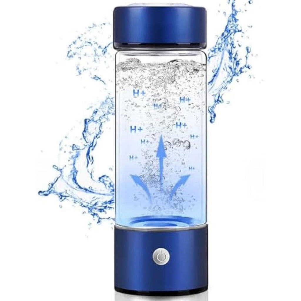 Blue Rechargeable Hydrogen Water Bottle F9635