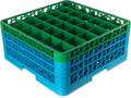 36-compartment Dishwasher Glass Rack with Color-Coded Extenders Z9542