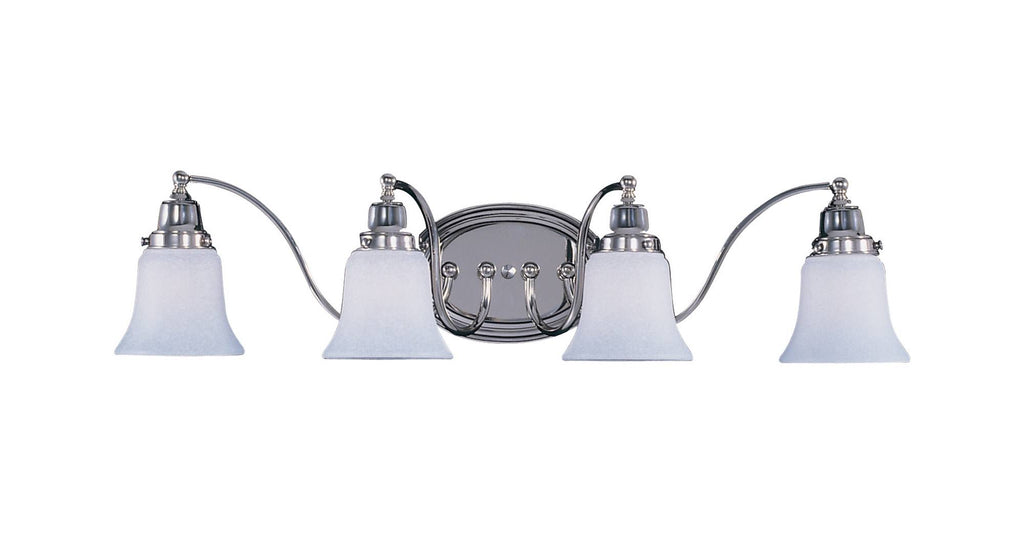 4-Light Magnolia Sconce, Polished Brass H24051