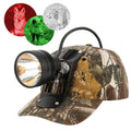 80000 LUX LED Hunting Light with 3 LED Cap Light V975548