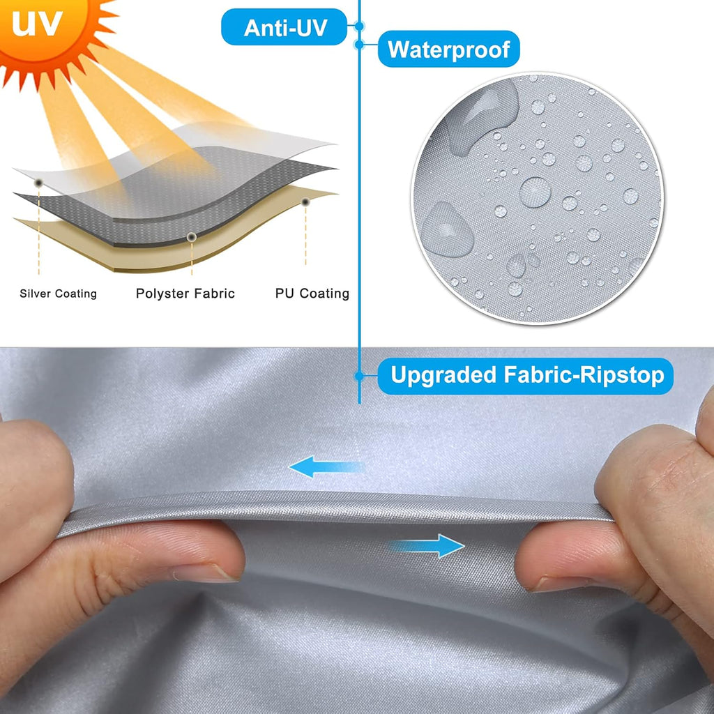 Rip-Stop RV Cover Fits 37'1''-40' Long Motorhome M4058