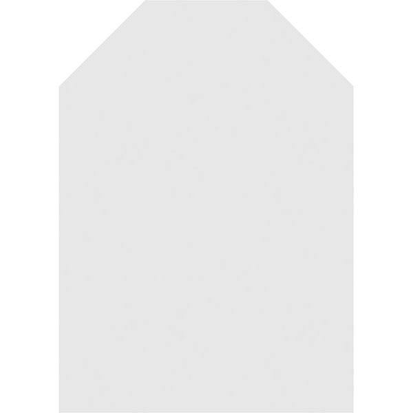 Octagonal Top Surface Mount PVC Gable Vent I6131