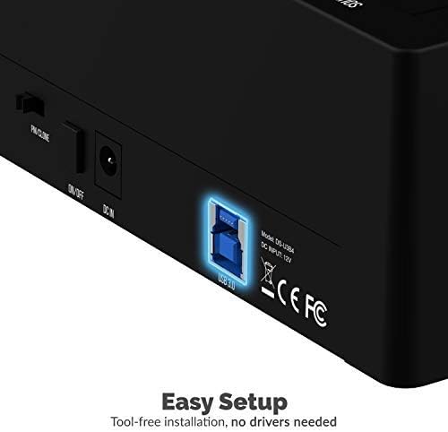 4-Bay USB 3.0 SATA SSD/HDD Docking Station E42650