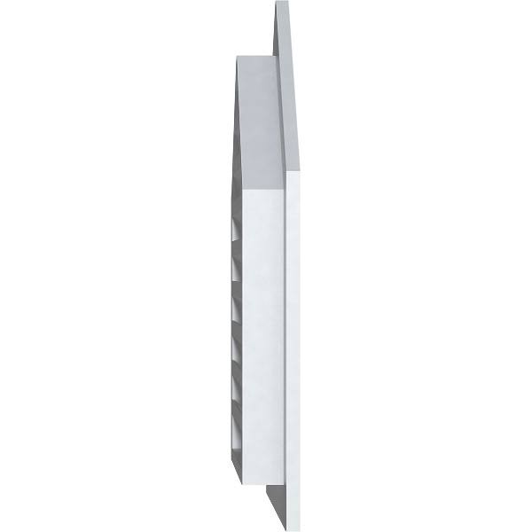 PVC Peaked Top Gable Vent P78752