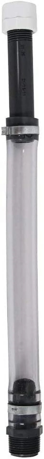 White 5-Gallon Racing Fuel Jug Utility Can Container with 14-Inch Hose M24992
