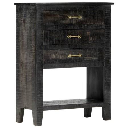 Solid Mango Wood Side Cabinet M2826