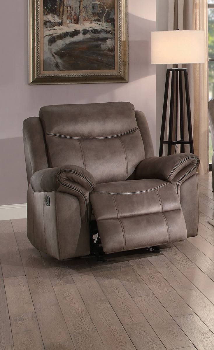 Brown Glider Reclining Chair W7672