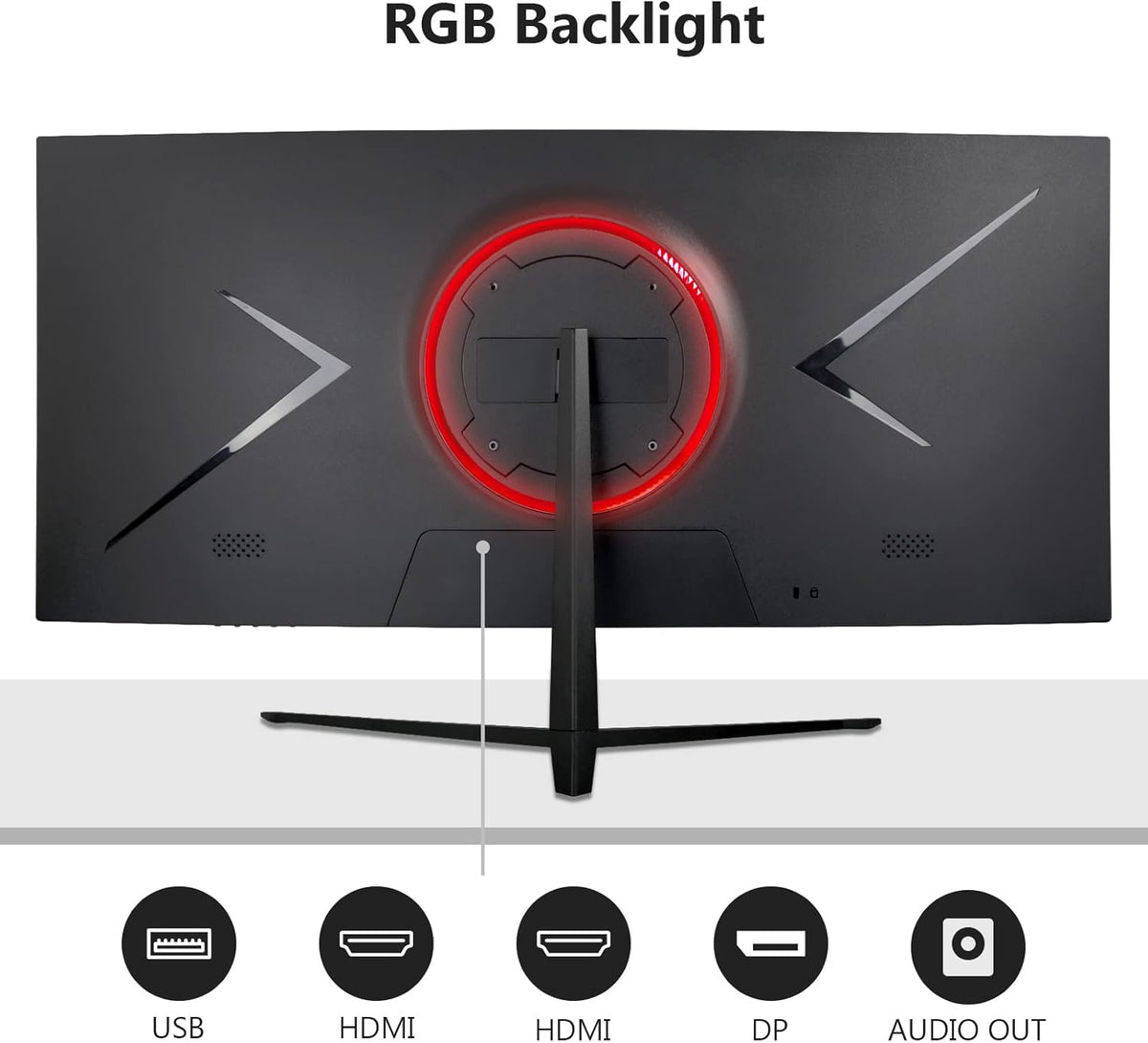 30-inch Curved Gaming Monitor 21:9 2560x1080 Ultra Wide, 200Hz Refresh Rate, R1500 Curvature, MPRT 1ms I818249
