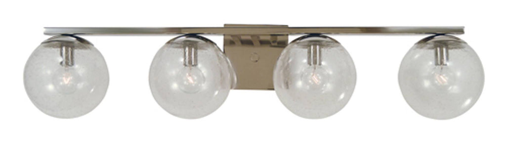 4-Light Satin Pewter Bath Sconce U256519